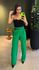 CALÇA PANTALONA ALFAIATARIA VERDE 
