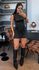 VESTIDO COBRA PRETO