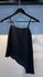 BLUSA DE ALCA ASSIMETRICA PRETO