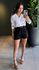 SHORT ALFAIATARIA PRETO