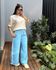 CALÇA TRACK PANTS AZUL BEBE