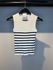 BLUSA LISTRADA TRICOT BRANCO