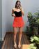 SHORT E SAIA BEL LARANJA