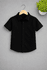 Camisa Masculino Botões Preto