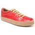 Tenis Isttony Feminino Calce Facil Pratico Conforto Casual Vermelho