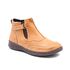 Bota Feminina de Cano Baixo Isttony Confort Amarelo