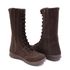 Bota Feminina Cano Longo Isttony Camurça Café