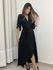 Vestido Cora Envelope Preto