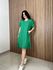 Vestido Midi Basic Verde.