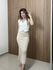 Saia Tricot Modal Areia