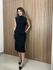 Vestido Midi Muscle Tee Preto