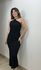 Vestido Canelado Pietra Preto