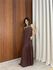 Vestido Celine Marrom