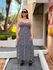 Vestido Julia Animal Print Preto