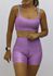 Top Maria Glow Lilas e Azul Bebe