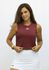 Cropped Fit UV Marsala