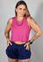 Cropped Fit UV Fucsia