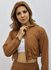 Jaqueta Cropped Chocolate