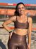 Top Aline Glow Chocolate