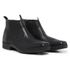 Botina Costurada a Mão Masculina Preta 0204