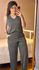Conjunto Lívia Cinza Risca de Giz