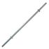 Barra Oca 1,2m Galvanizada Prata c/ Presilhas - JFIT