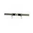 Barra Oca 40cm p/ Halteres Pegada Emborrachada c/ Presilhas - JFIT