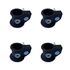 4 Presilha Injetada 30mm Barra Pump Academia Musculacao Trava Pesos Bloqueador JFIT