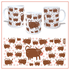 Caneca Vacas Brancas