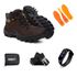 Kit Bota Masculina Carteira Cinto Relógio JohnCat Lona 470 Café