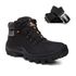 Kit Bota Masculina Cinto JohnCat Lona 470 Preta 