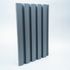 PAINEL RIPADO DECORATIVO EM PVC CINZA 2,85M