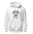 MOLETOM CANGURU FEMININO E MASCULINO LOONEY BRANCO JOSTY