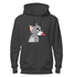 MOLETOM CANGURU FEMININO E MASCULINO TOM PRETO