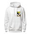 MOLETOM CANGURU FEMININO E MASCULINO PLUTO BRANCO JOSTY