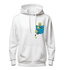 MOLETOM CANGURU FEMININO E MASCULINO MINIONS BRANCO JOSTY
