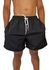 SHORT MASCULINO BERMUDA PRAIA LISA PRETA