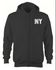 MOLETOM DE ZIPER FEMININO E MASCULINO NEW YORK PRETO JOSTY