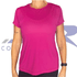 Camiseta Baby Look Slim Esportiva Dry Fit Rouge