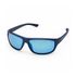 Óculos Solar Pescaria Polarizado Lente Espelhada Resistente Flexível Proteção UV +400 - Azul/Azul/Azul