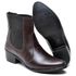 Bota Feminina Cano Curto Salto Baixinho BT050 Friozinho Moda Inverno Bota Modinha