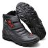 Coturno Bota De Motoqueiro Semipermeável Resistente Unissex de Couro Casual Confortável