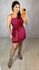 VESTIDO ONÇA ROSA CURTO