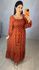 VESTIDO STELLA - TERRACOTA FLORAL