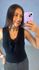 BLUSA TRICOT MODAL LAÇO PRETO