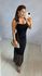 VESTIDO TULE MIDI PRETO