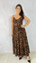 VESTIDO LETICIA - ONÇA CARAMELO