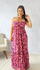VESTIDO VIVI - ROSA E ROXO