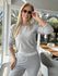 Blusa Biamar Em Lã Cashmere Cinza Claro 0507