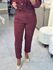 Calça Biamar De Cotele Com Bolso Bordo